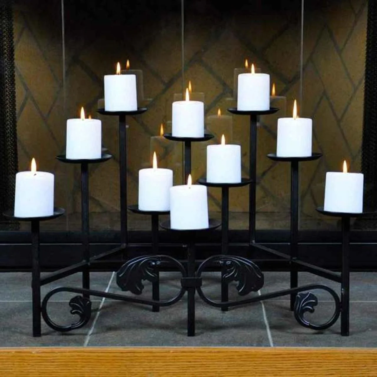 10 Candle Imperial Fireplace Candelabra - 304100 - Image 5