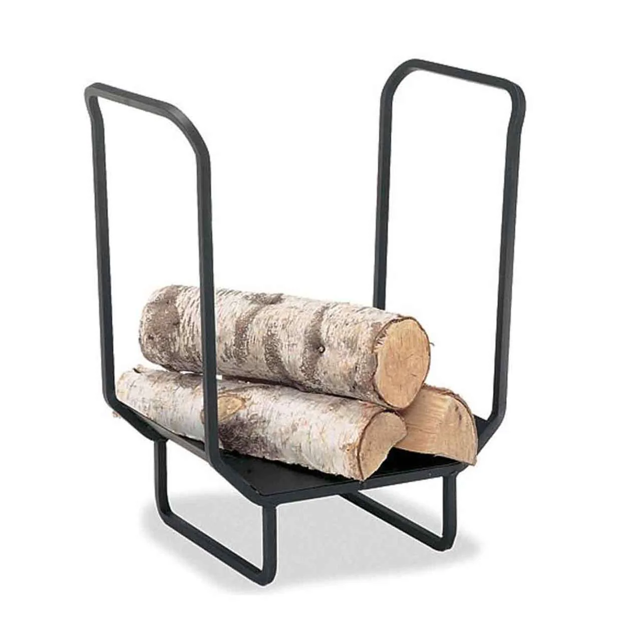 18" Wrought Iron Wood Holder - Image 2