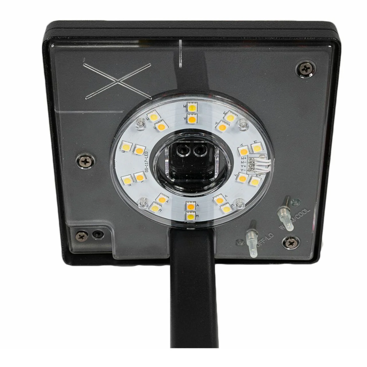 2-Pack Solar LED Contemporary Square Path Lights - Bronze Finish - Gama Sonic - Image 7