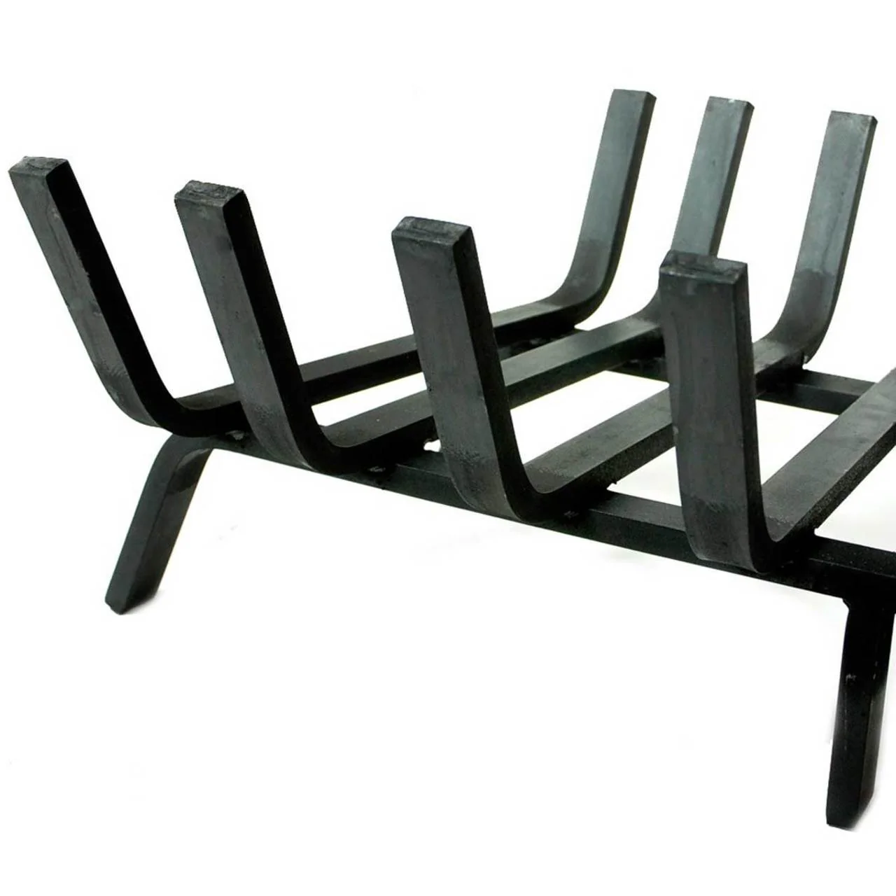28" Deep Forest Lifetime Fireplace Grate - Extra Heavy-Duty - Image 3