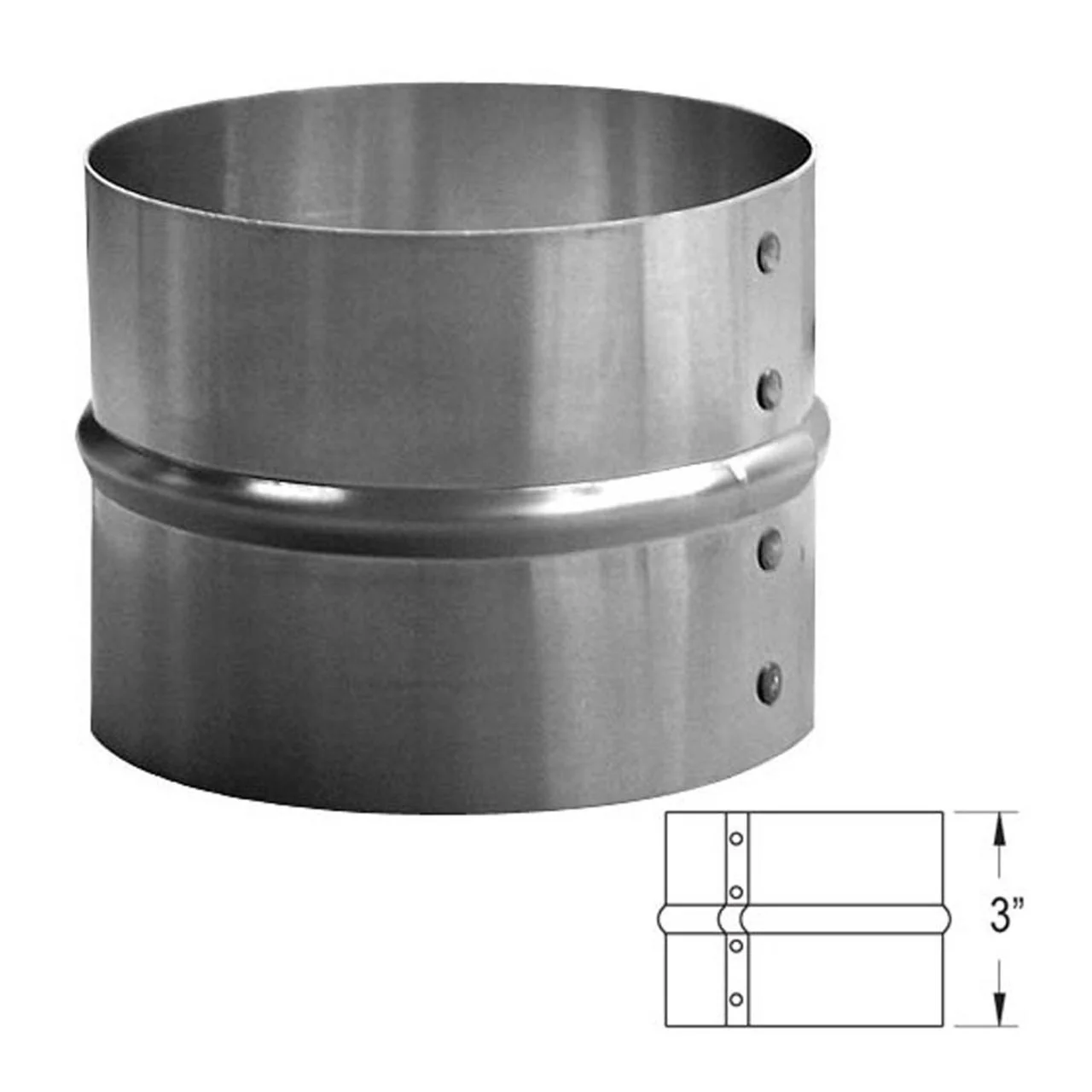 3" DuraFlexAL Coupling - 3DFA-FC