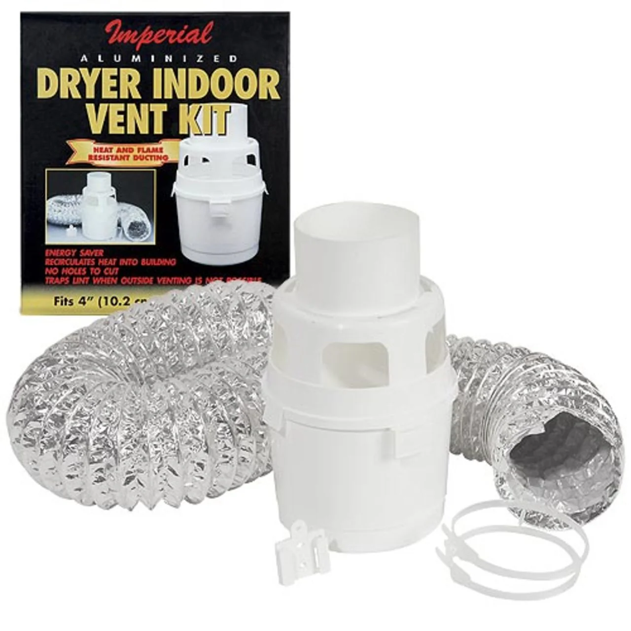 4" x 5' Aluminized Indoor Dryer Vent Kit - Image 4