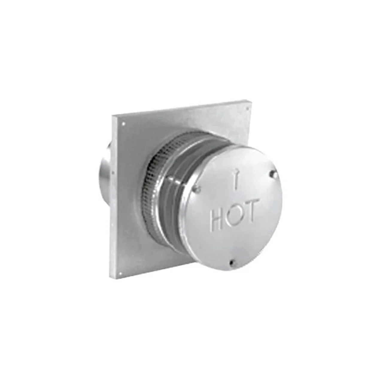 4" x 6 5/8" DirectVent Pro Round Horizontal Termination Cap - 46DVA-HRCS