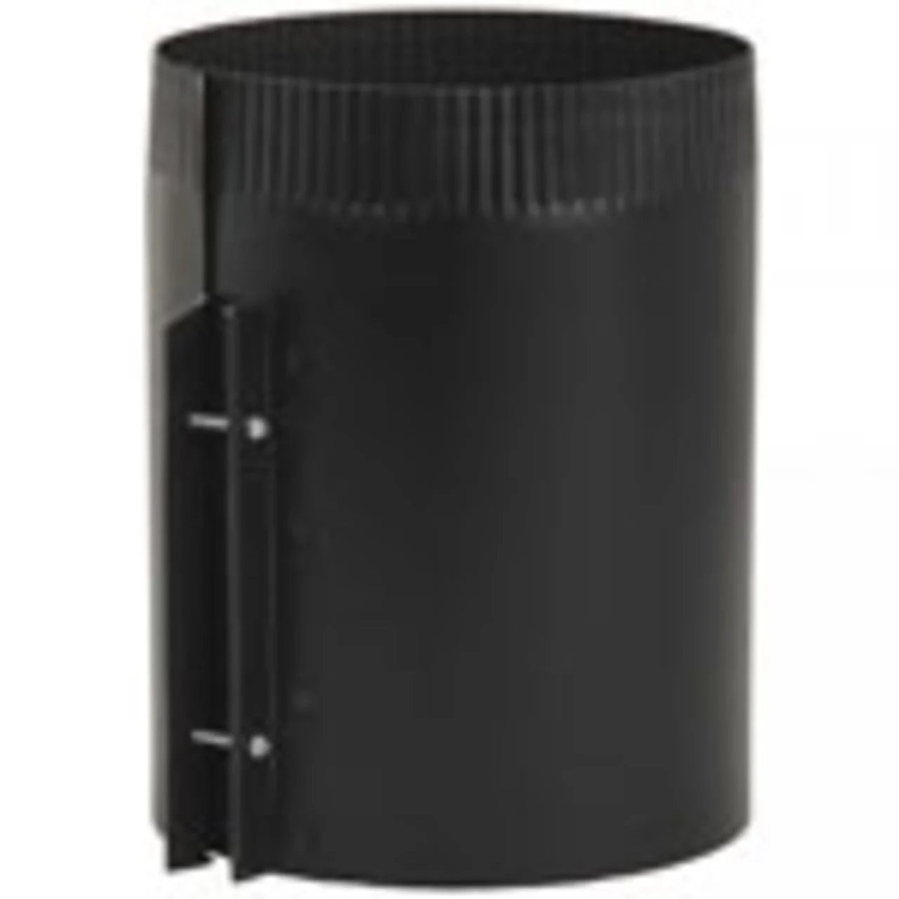 6" 24-Ga. Snap-Lock Black Draw Band Connector - Image 2
