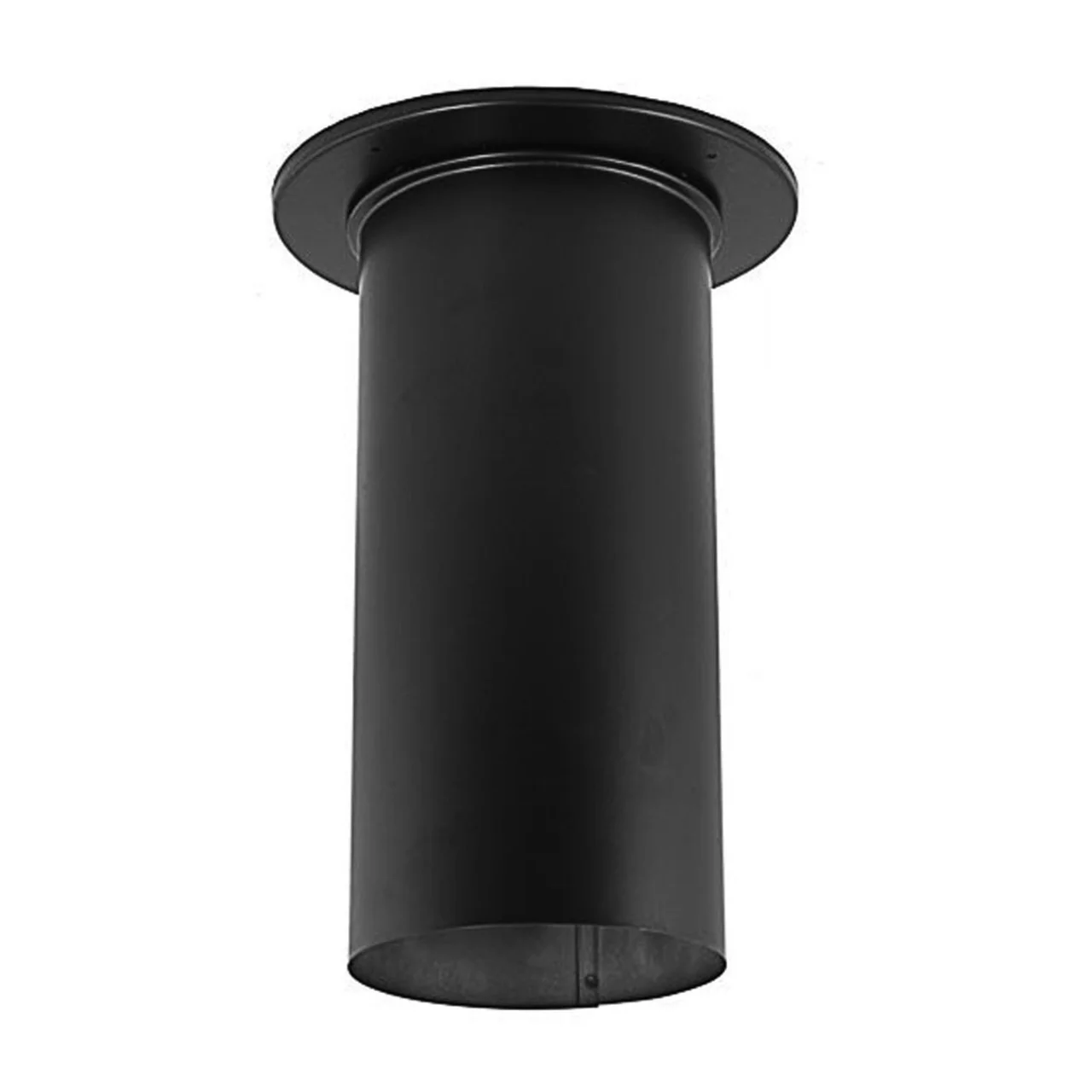 6" DuraBlack Slip Connector with Trim - 6DBK-SC