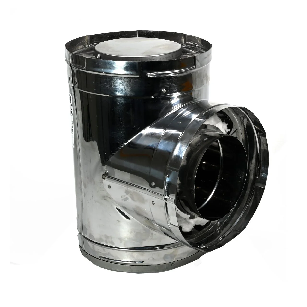 6" DuraPlus Stainless Steel Tee - 6DP-TSS - Image 3