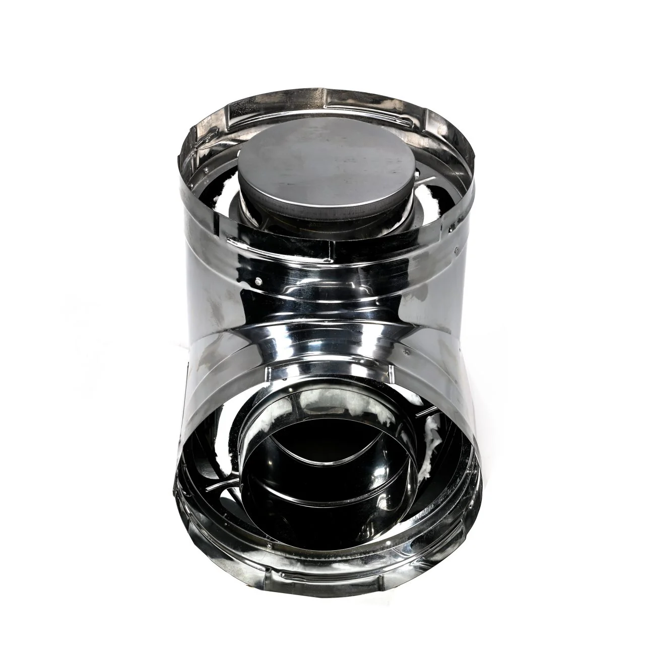 6" DuraPlus Stainless Steel Tee - 6DP-TSS - Image 4