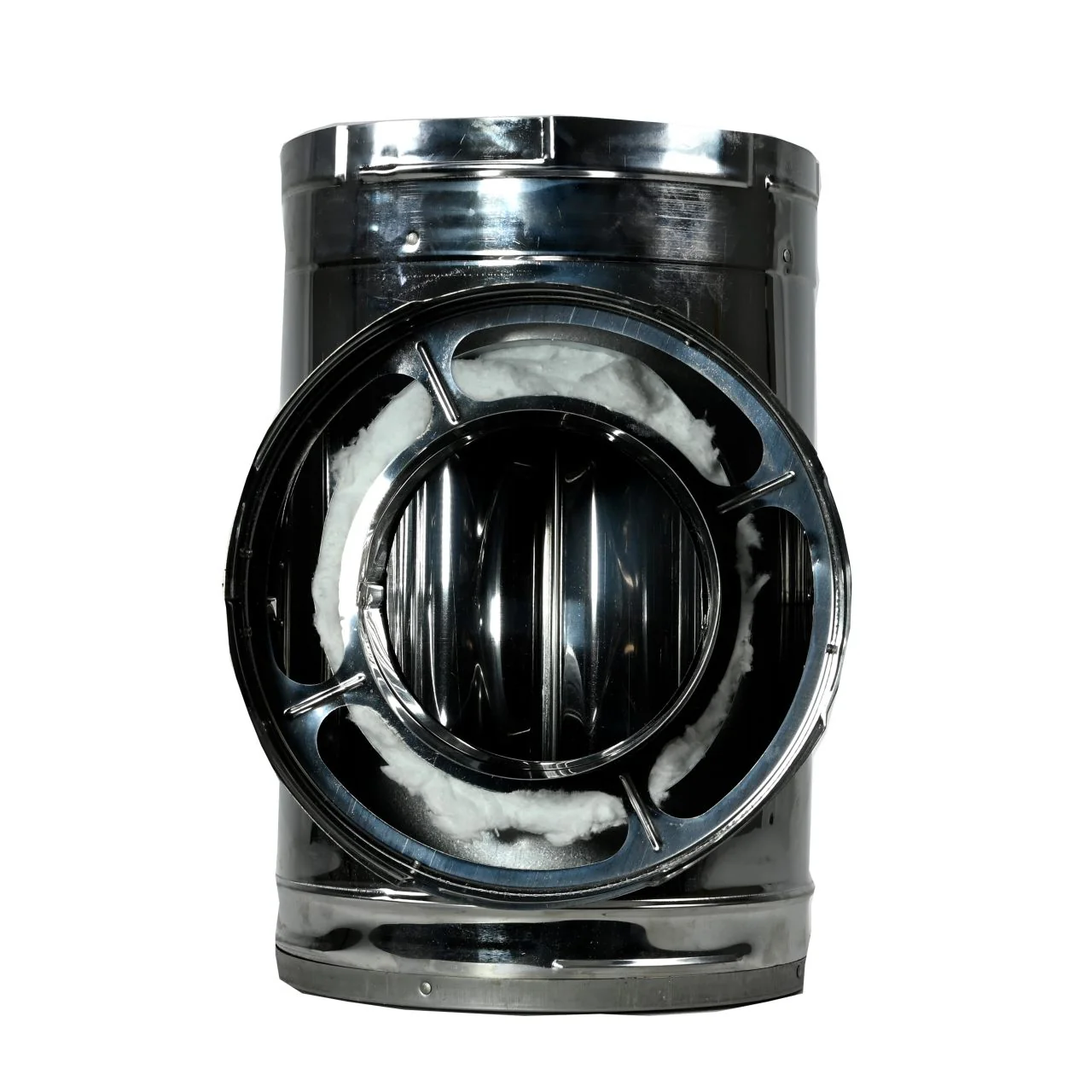6" DuraPlus Stainless Steel Tee - 6DP-TSS - Image 6