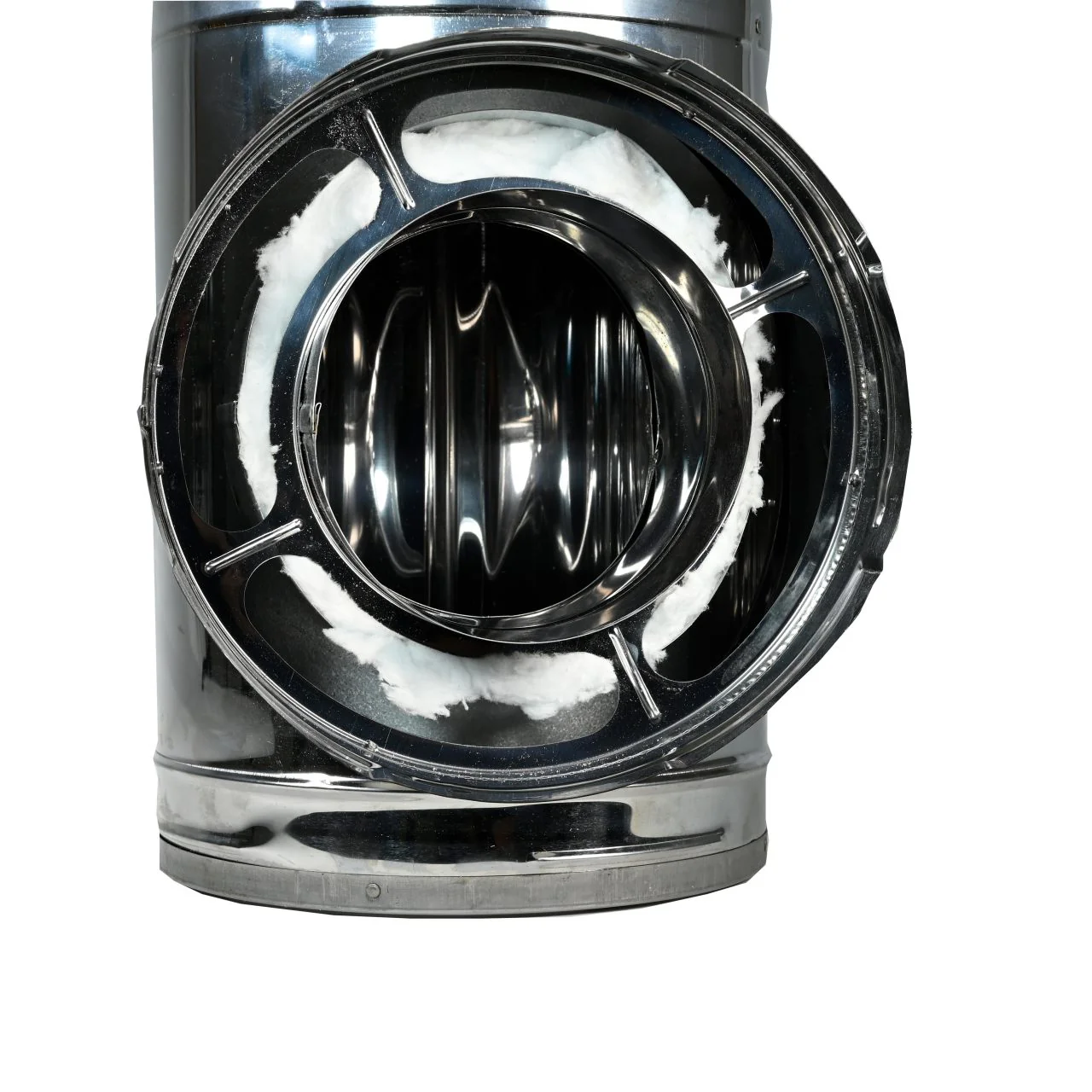 6" DuraPlus Stainless Steel Tee - 6DP-TSS - Image 7