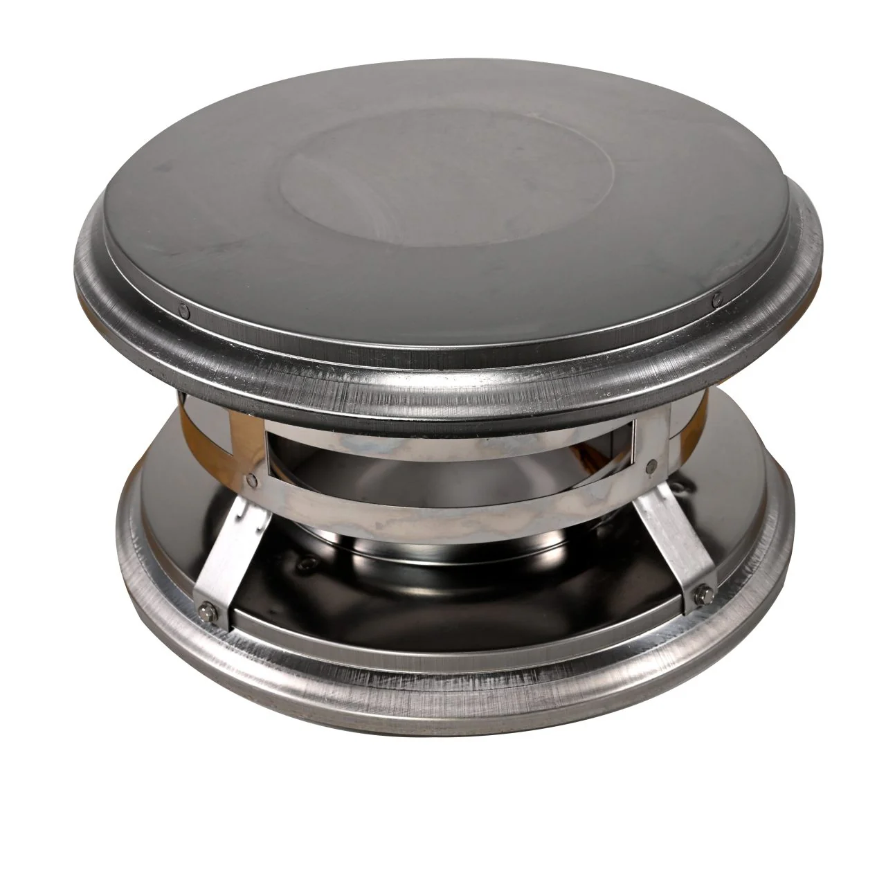6" DuraTech Round Chimney Cap - 6DT-VC - Image 3