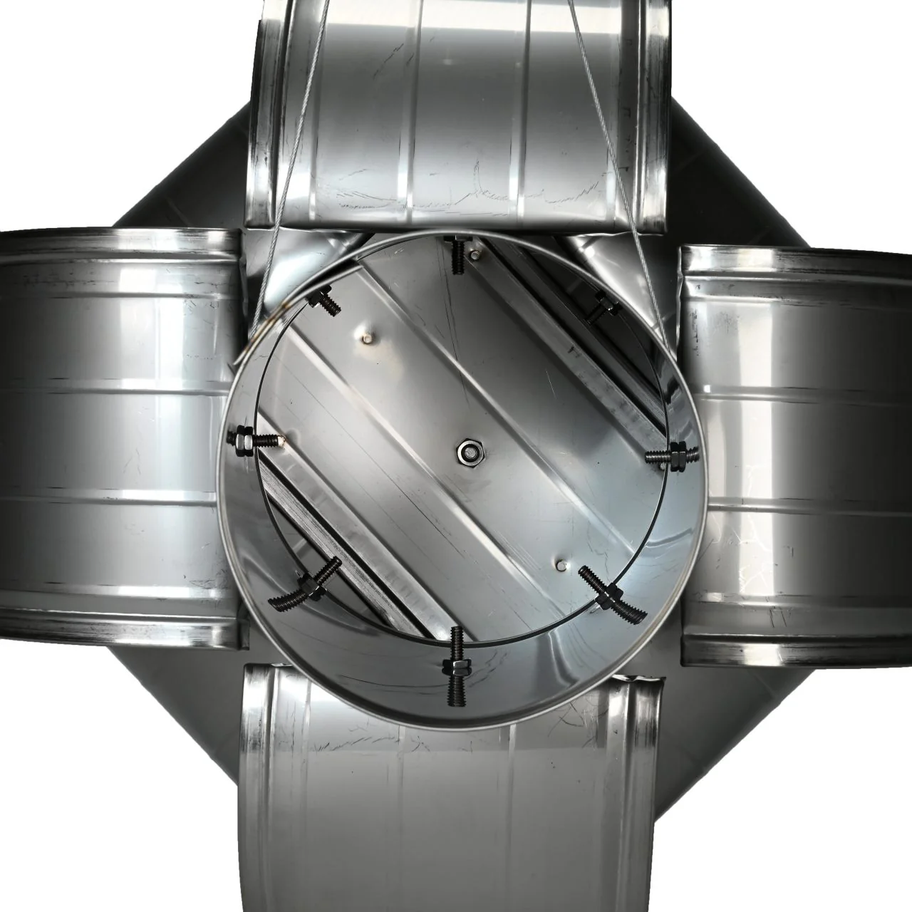 6" Stainless Vacu-Stack Chimney Cap for Class A Chimney Pipe - Image 7