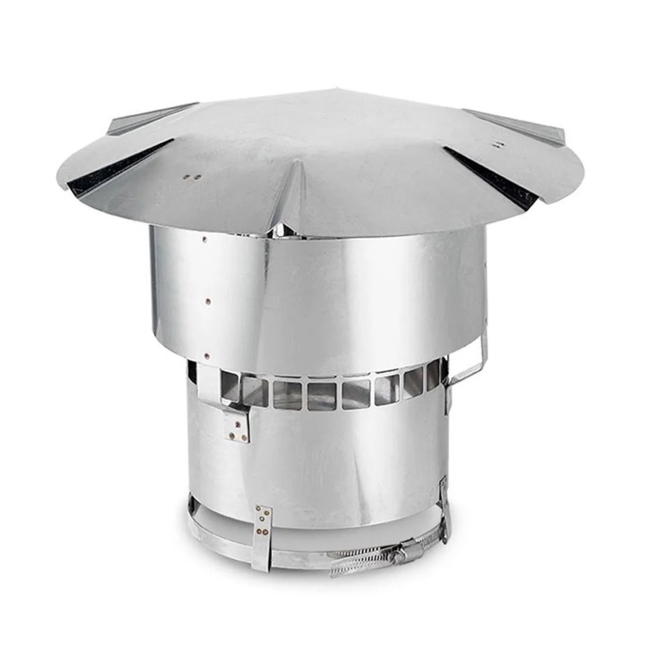 7" x 25' Lifetime Chimney Smooth-Wall Liner Kit with Stove Adapter - Image 4