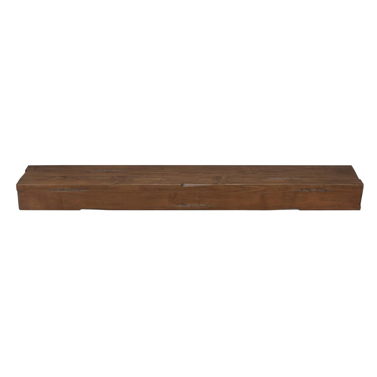 72" Shenandoah Fireplace Shelf by Pearl Mantels - Cherry Distressed Finish - Image 8