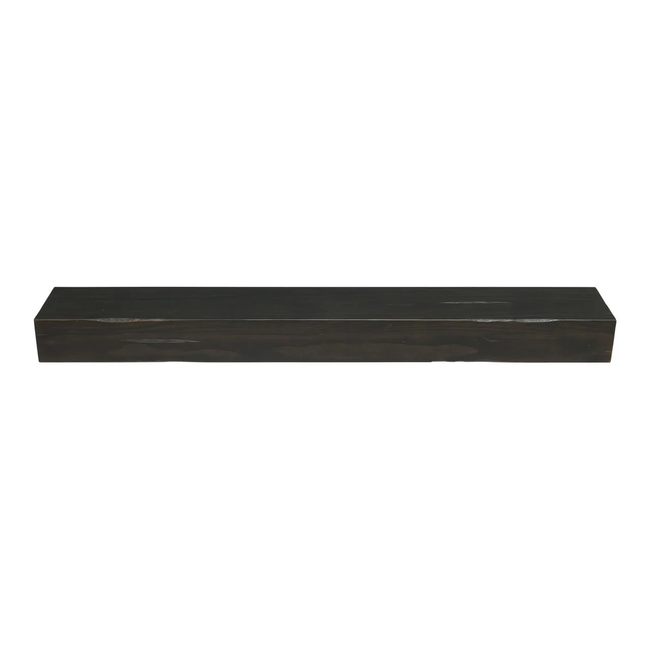 72" Shenandoah Fireplace Shelf by Pearl Mantels - Espresso Distressed Finish - Image 7