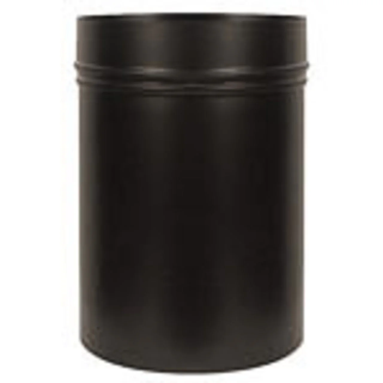 8" 24-Ga. Snap-Lock Black Slip Connector - Image 2