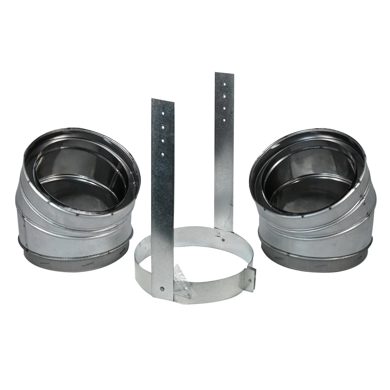 8" DuraTech 30 Degree Galvanized Elbow Kit - 8DT-E30K - Image 2