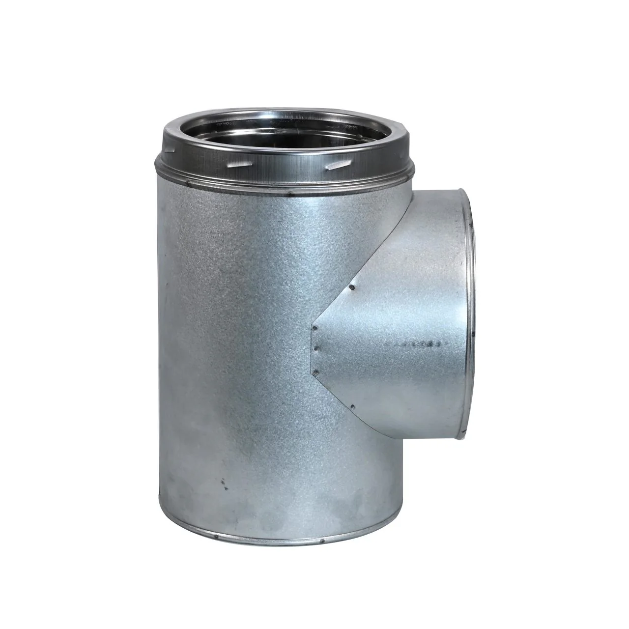 8" DuraTech Galvanized Standard Tee - 8DT-ST - Image 3