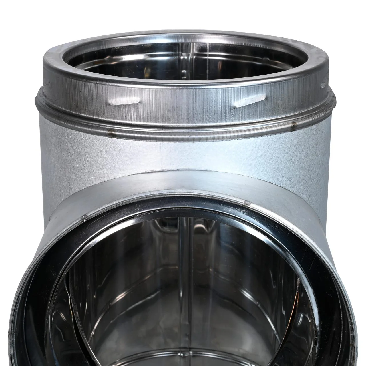 8" DuraTech Galvanized Standard Tee - 8DT-ST - Image 5