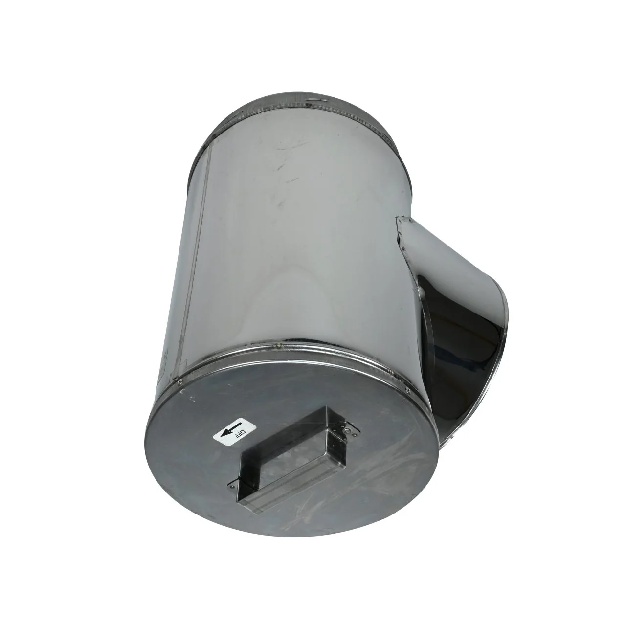 8" DuraTech Stainless Steel Standard Tee with Cap - 8DT-STSS - Image 7