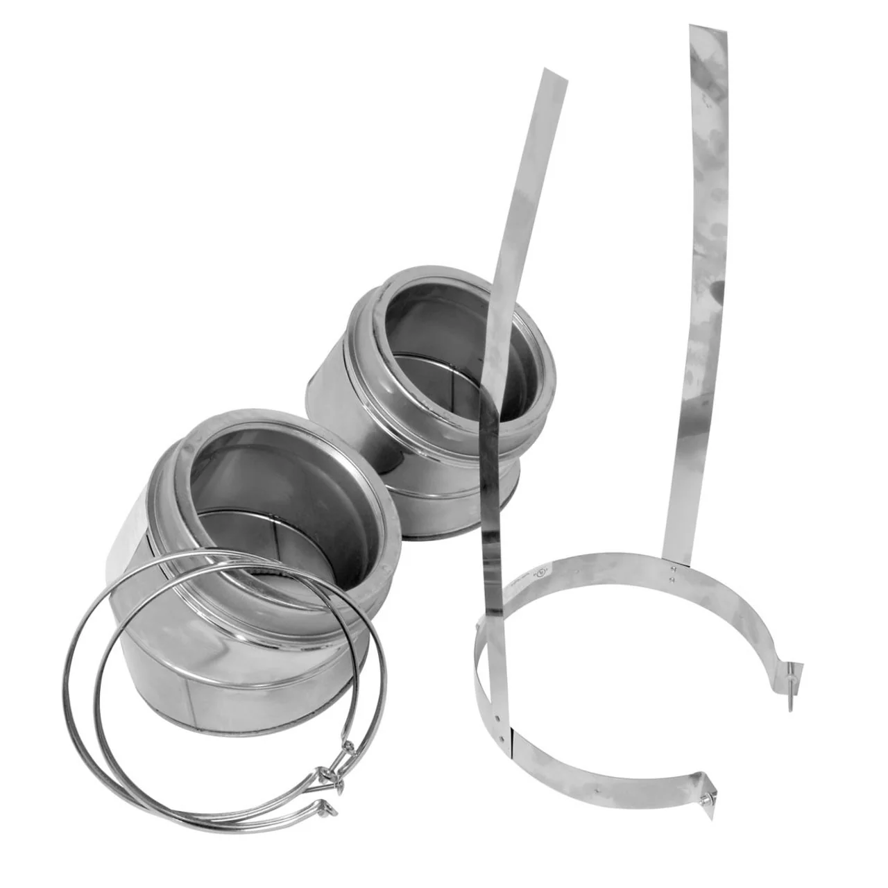 8" Selkirk 30 Degree Galvanized Elbow Kit - 208211G
