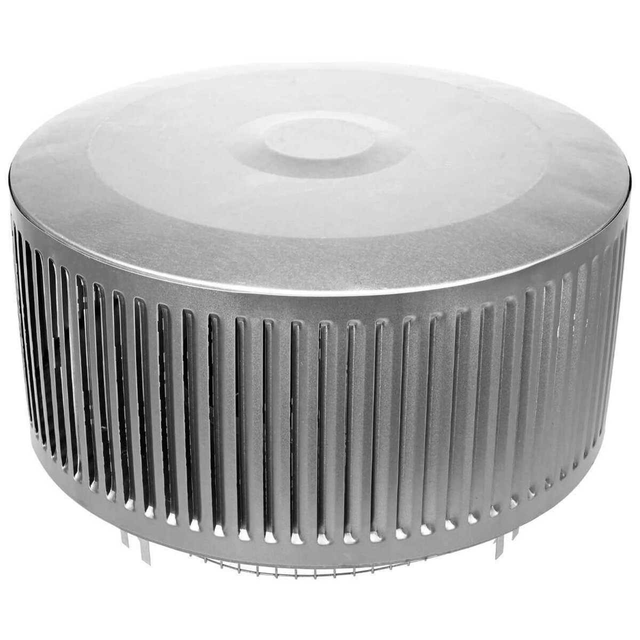 8" Superior Round Chimney Cap with Louvered Screen - Image 3