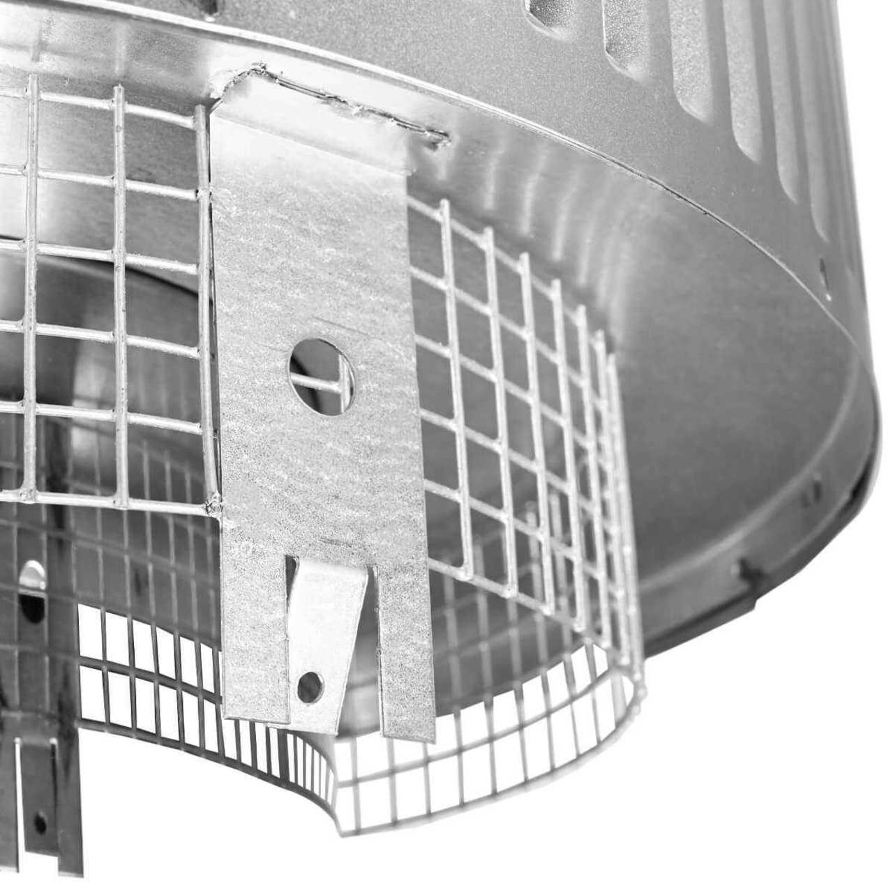 8" Superior Round Chimney Cap with Louvered Screen - Image 4