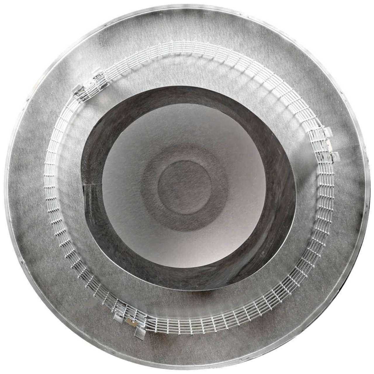 8" Superior Round Chimney Cap with Louvered Screen - Image 5