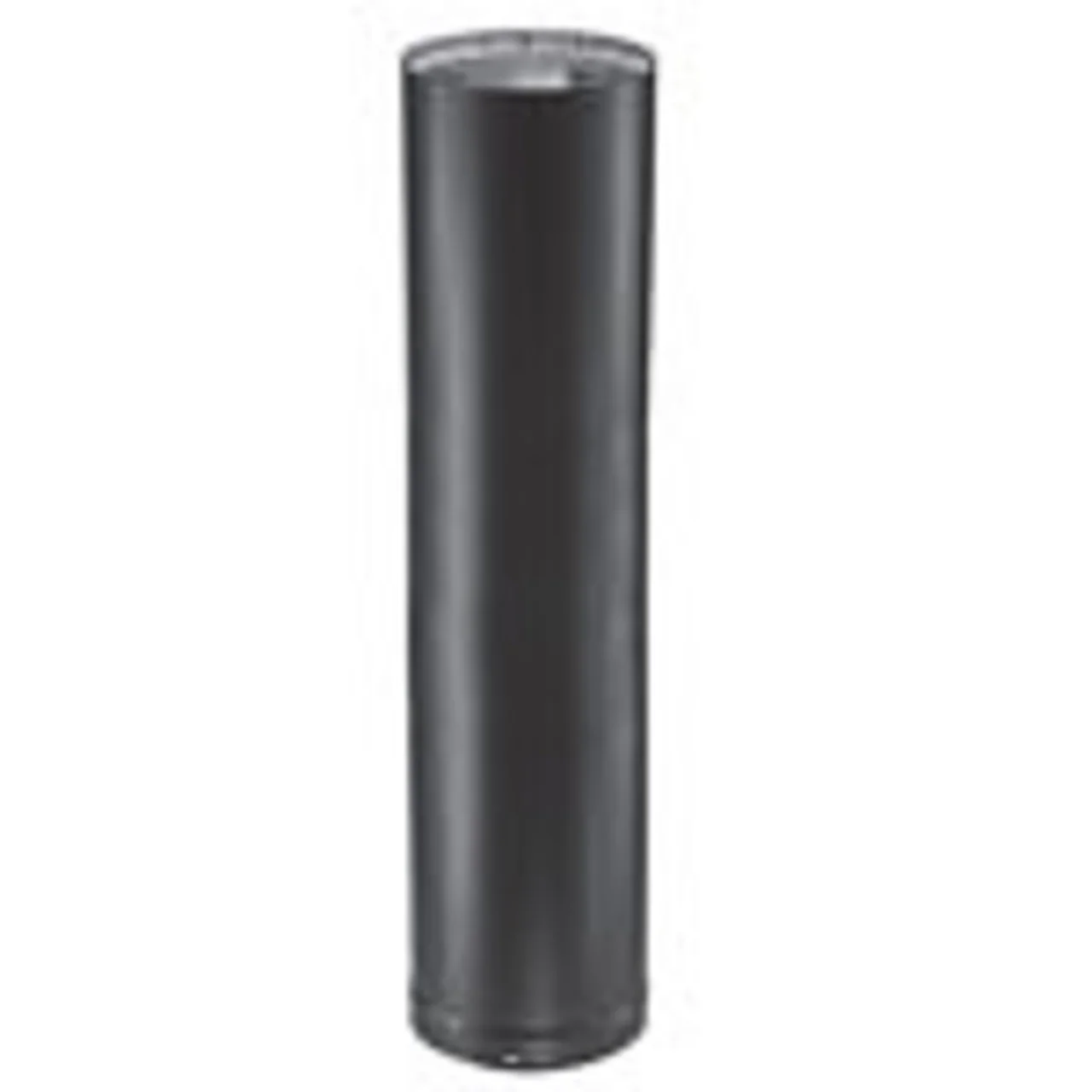 8" x 18" DVL Double-Wall Black Stove Pipe - 8DVL-18 - Image 2