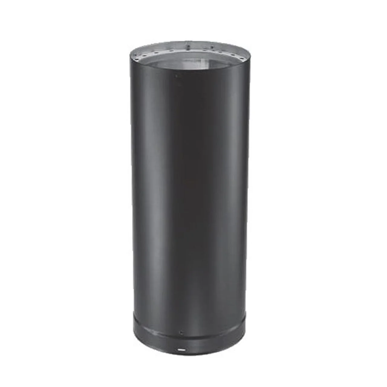 8" x 24" DVL Double-Wall Black Stove Pipe - 8DVL-24
