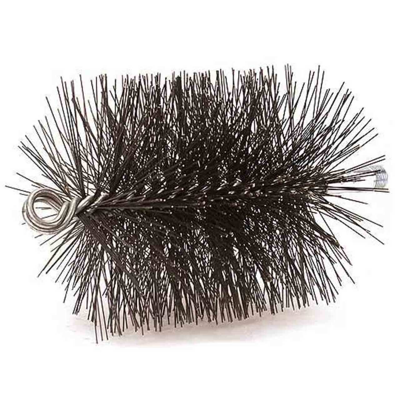 9" Round Heavy-Duty (Wire) Chimney Brush 3/8" NPT - 33096