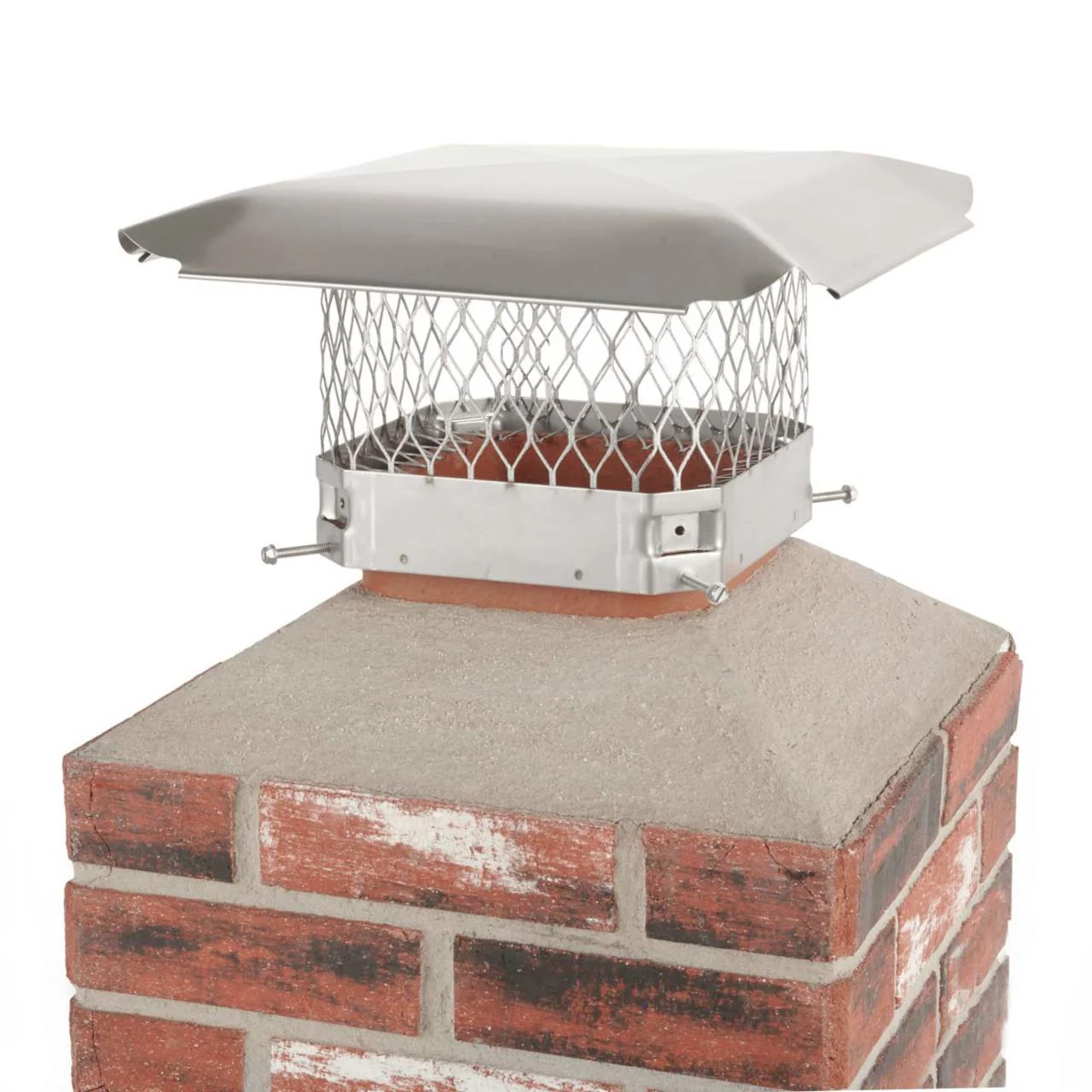 9" x 9" Hy-C Stainless Steel Single-Flue Chimney Cap - Image 2