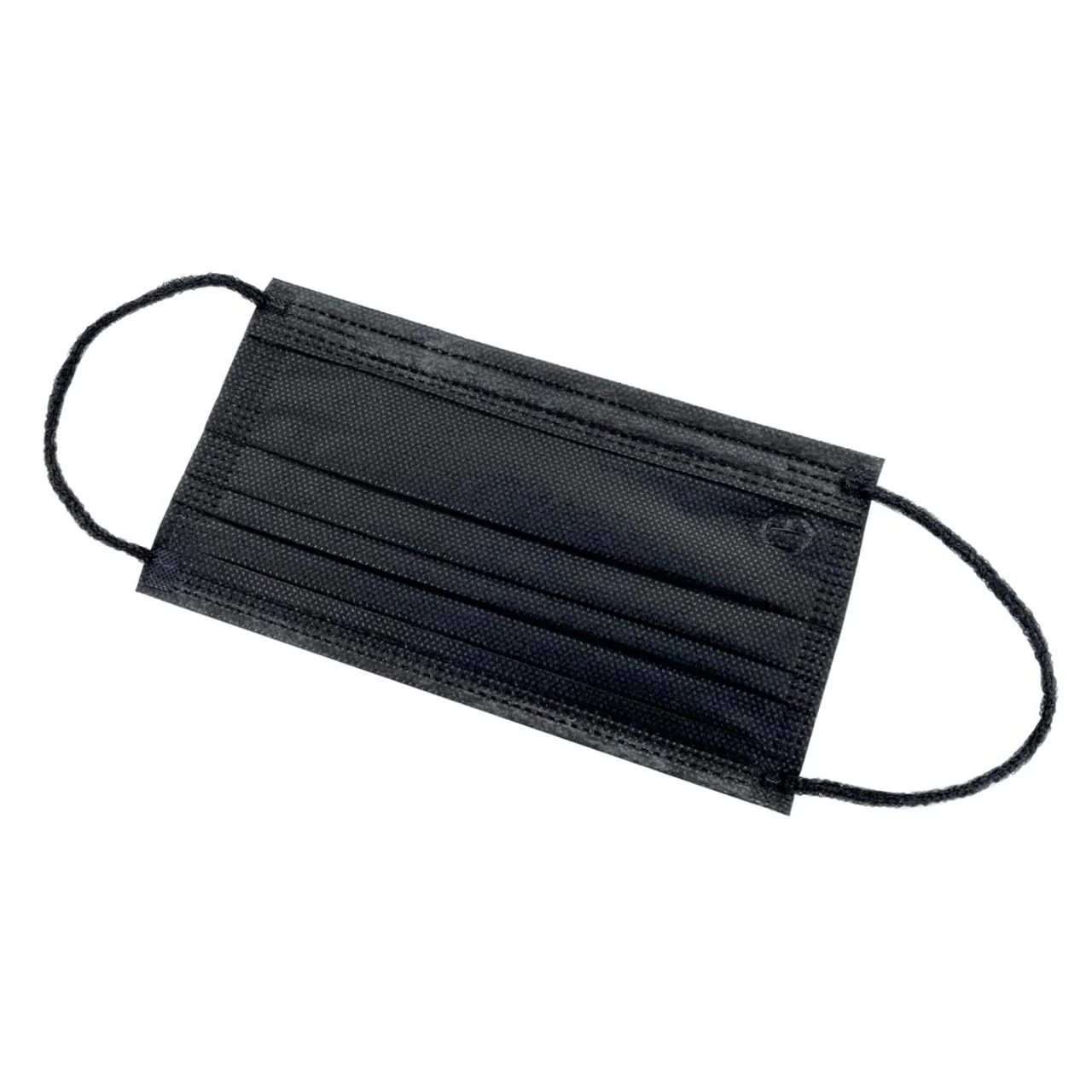 Altor Safety Surgical Mask 62222B, 4-Ply ASTM Level 2, USA Made, Black - Image 7