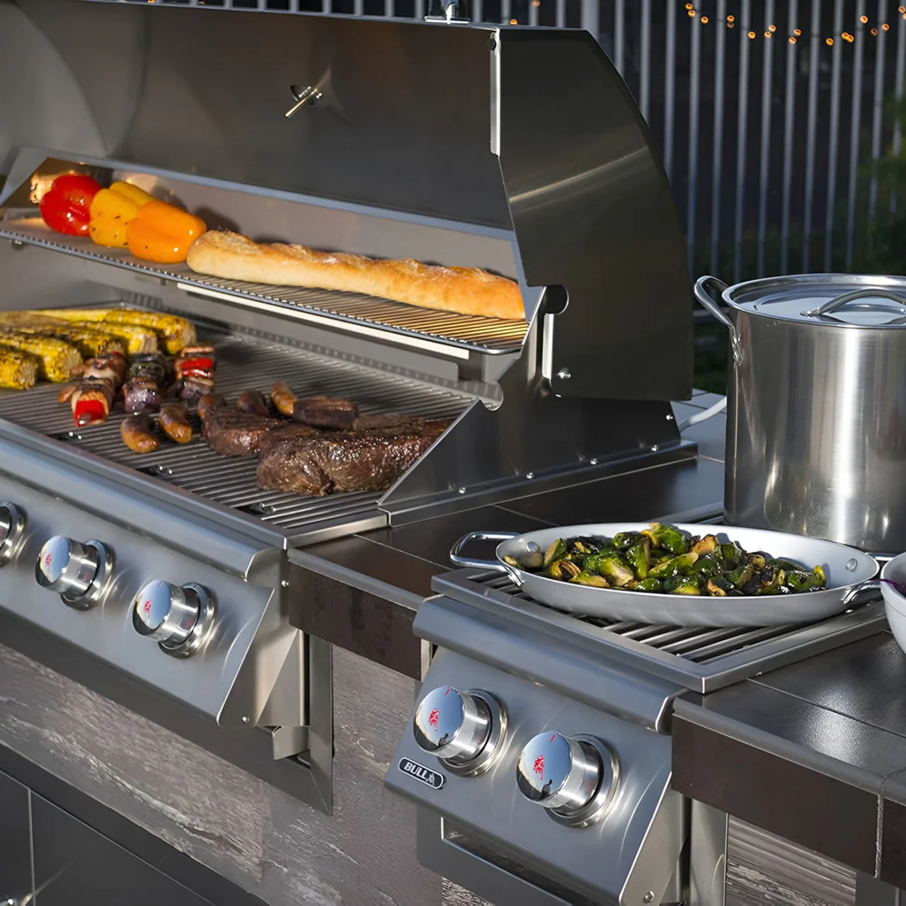 Bull Double Slide-In Side Burner - 30008-30009 - Image 5
