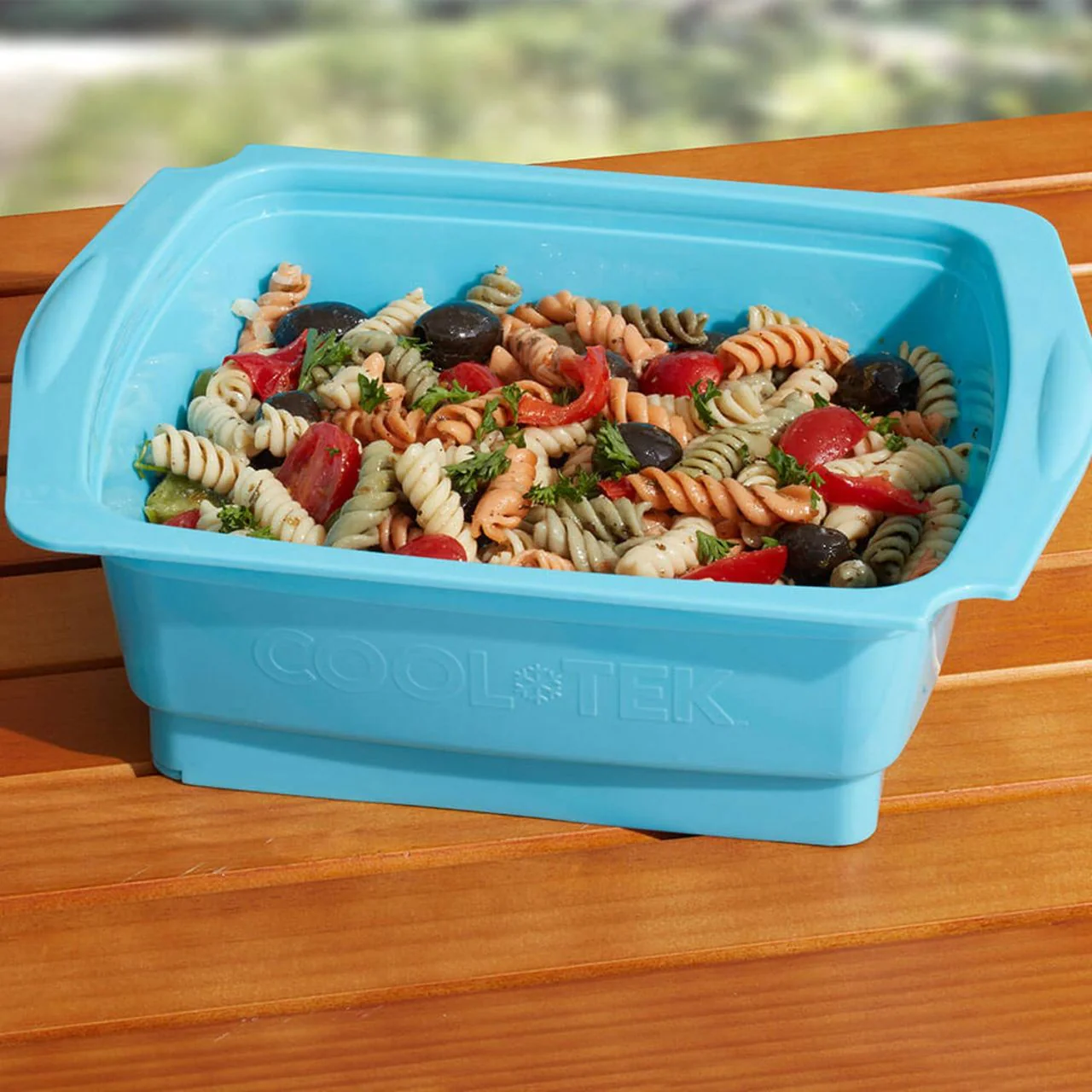 Cool-Tek Marinade / Serving Set in Blue - Image 4