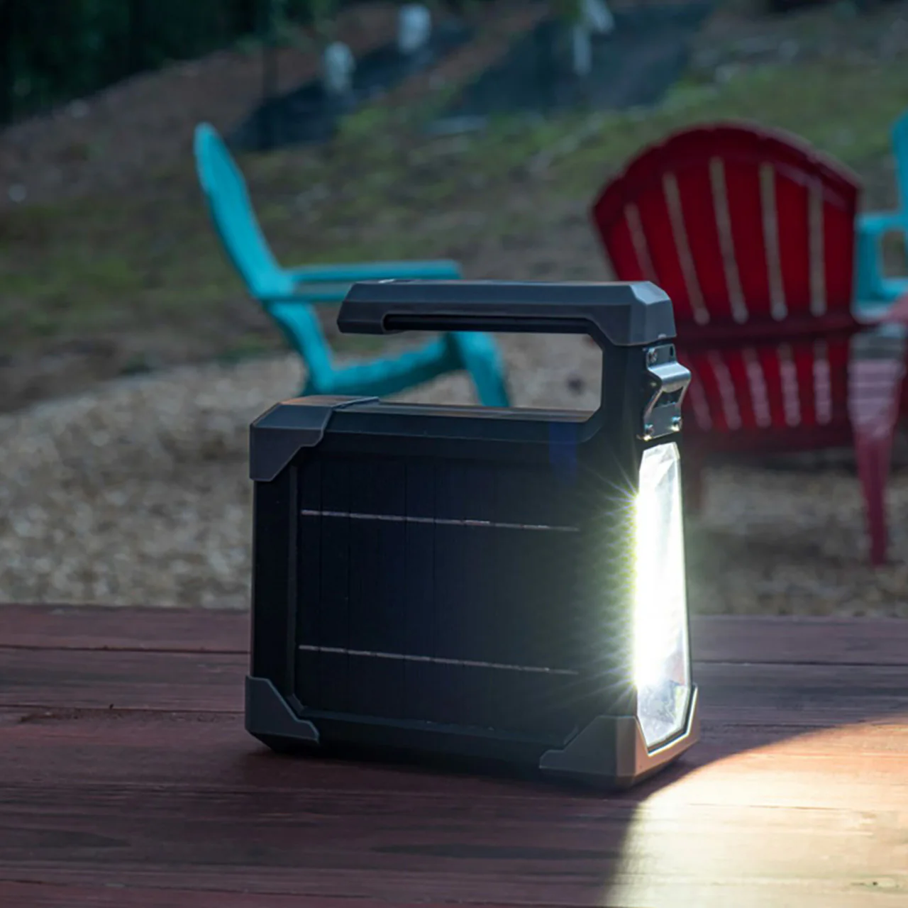 Emergency and Camping Solar Flashlight - USB Charging Port - Gama Sonic - Image 3