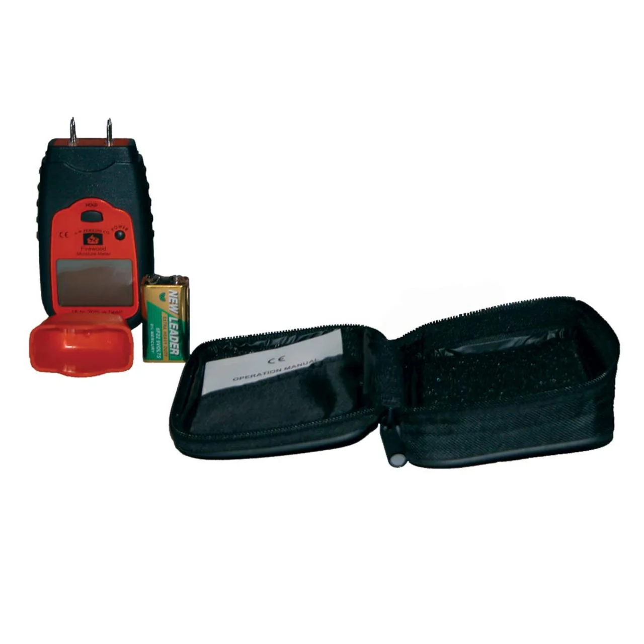 Firewood Moisture Meter - Black and Orange - Image 8