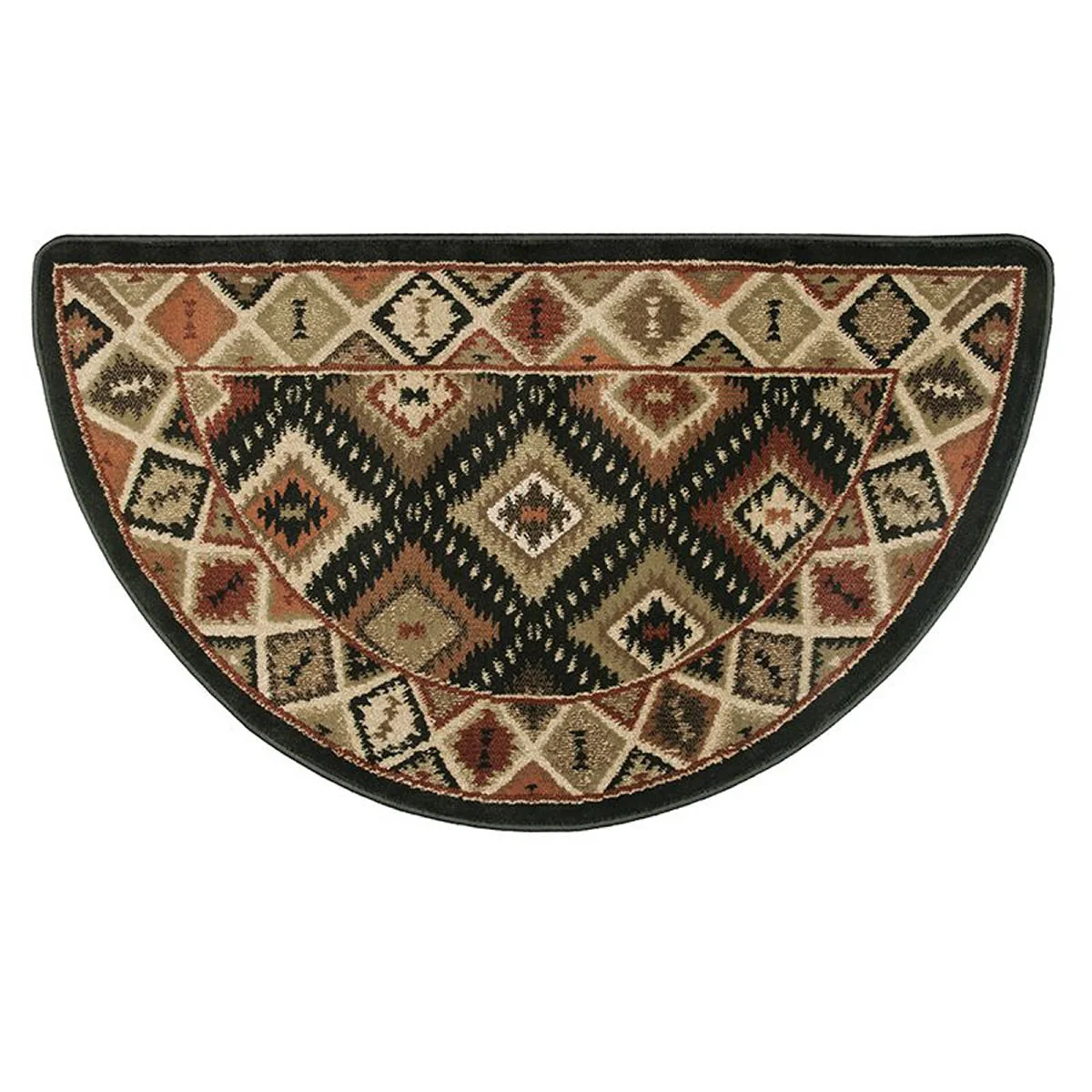 Goods of the Woods 42" x 25" Half Round Hearth Rugs - Image 7
