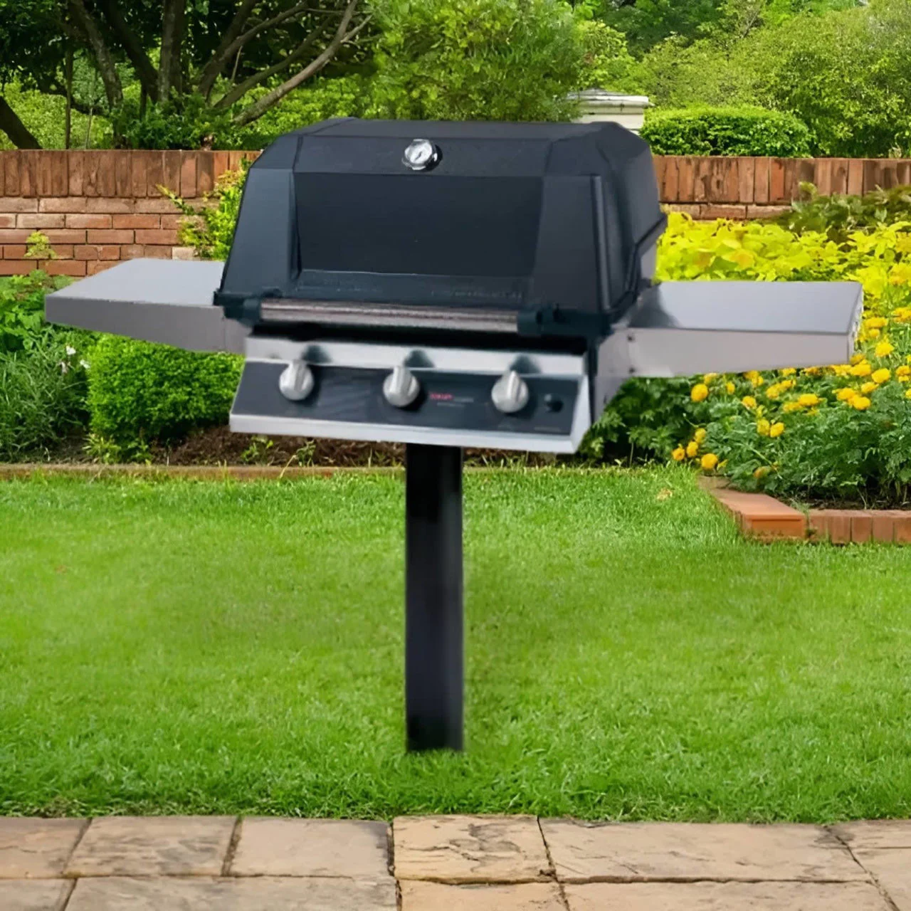 MHP Outdoor Hybrid Gas Grill Head - Sear Magic Grates - WHRG4DD-S - Image 3