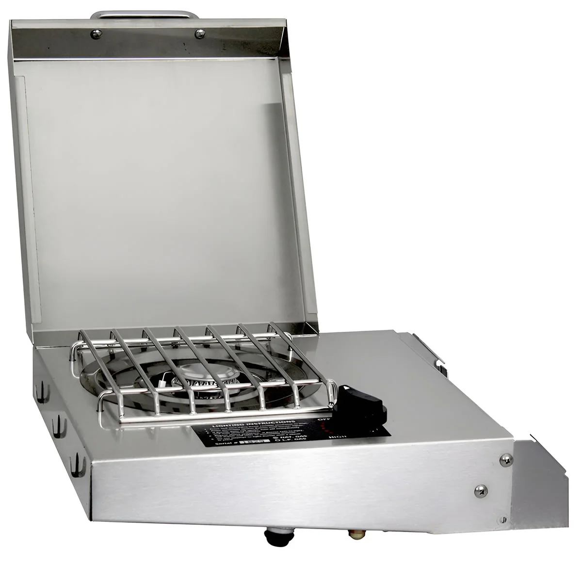 MHP Outdoor Stainless Steel Side Burner - LP-NG - SBA3