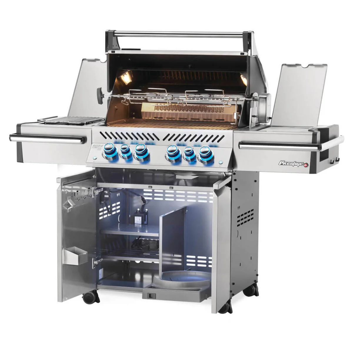 Napoleon Prestige PRO™ 500 Gas Grill with IR Rear and Side Burners - PRO500RSIBNSS-3/PRO500RSIBPSS-3 - Image 3
