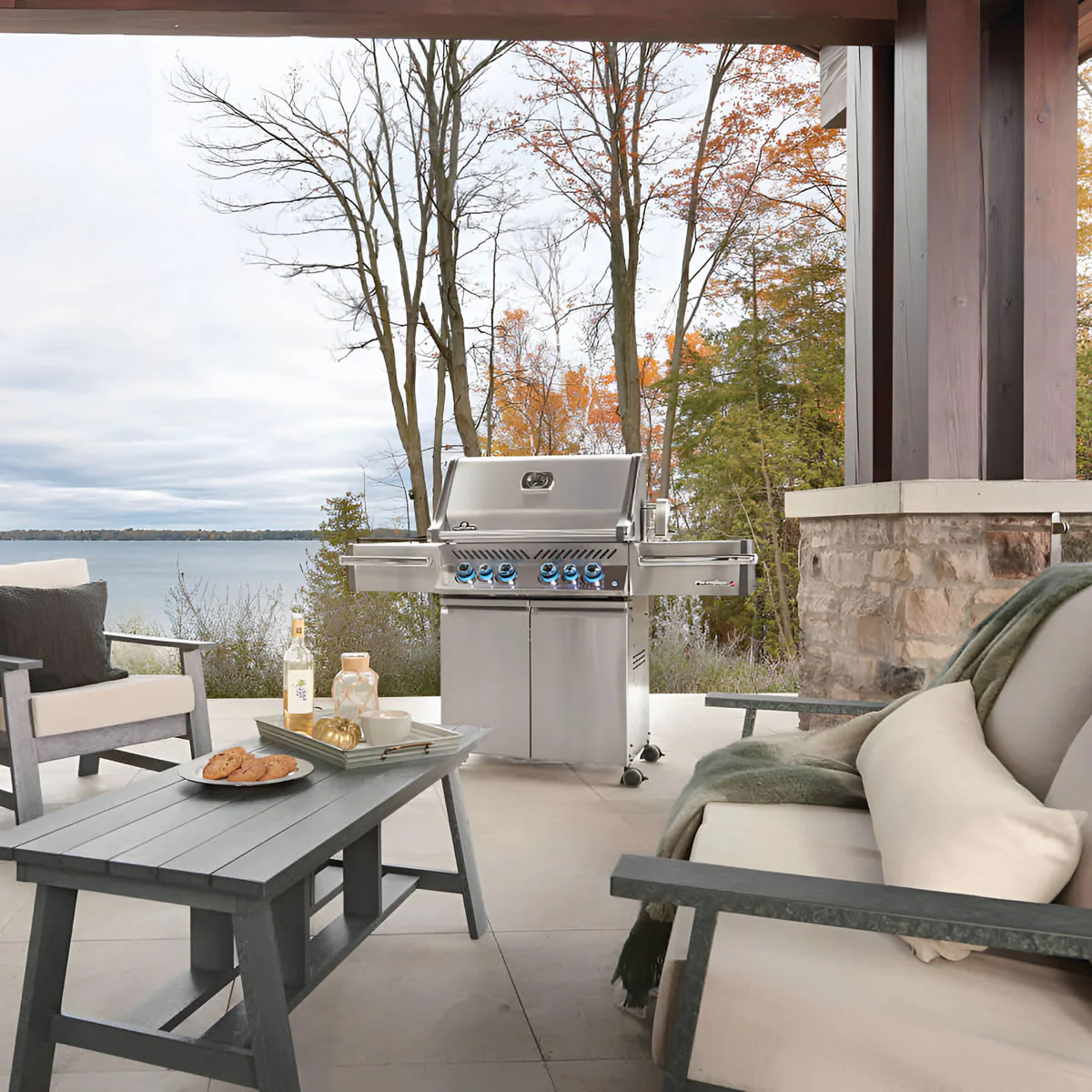 Napoleon Prestige PRO™ 500 Gas Grill with IR Rear and Side Burners - PRO500RSIBNSS-3/PRO500RSIBPSS-3 - Image 4