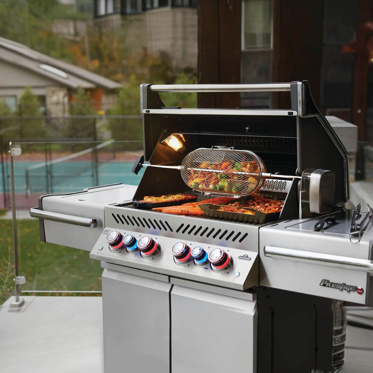 Napoleon Prestige PRO™ 500 Gas Grill with IR Rear and Side Burners - PRO500RSIBNSS-3/PRO500RSIBPSS-3 - Image 6