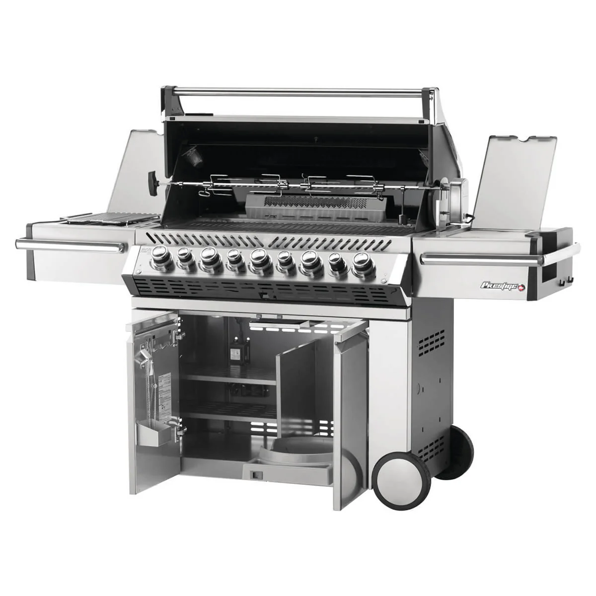 Napoleon Prestige PRO™ 665 Gas Grill with IR Rear and Side Burners - PRO665RSIBNSS-3/PRO665RSIBPSS-3 - Image 3