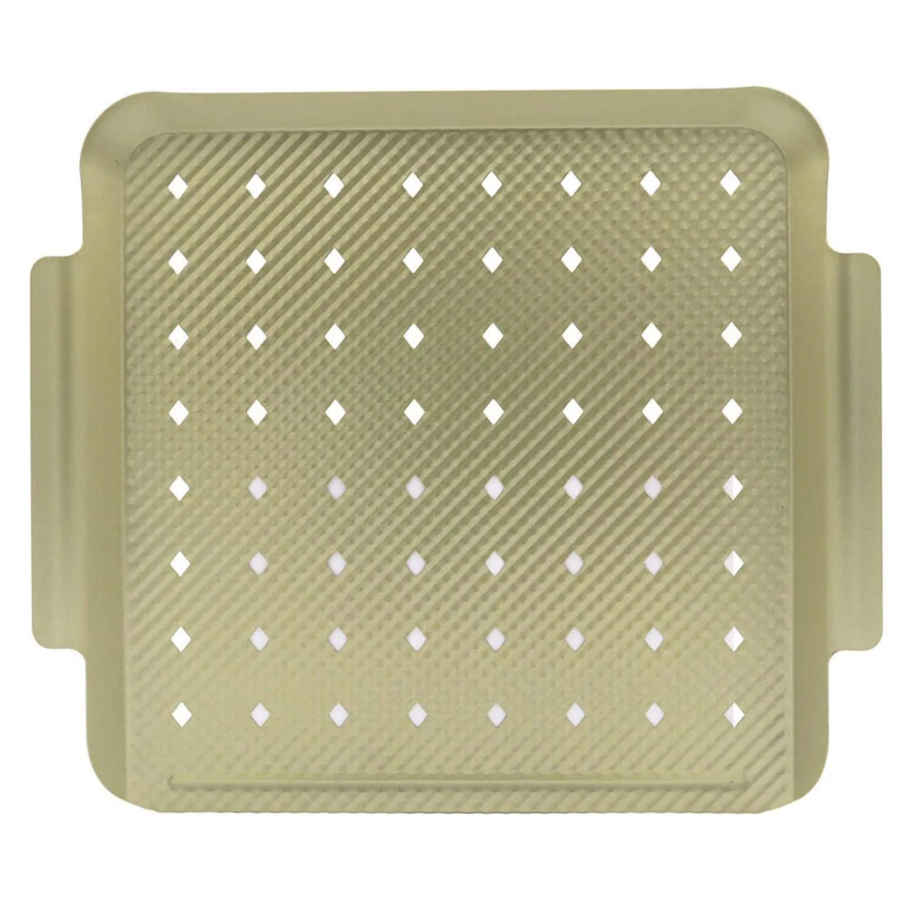 Non-Stick Vintage Gold Embossed 12" Grill Topper