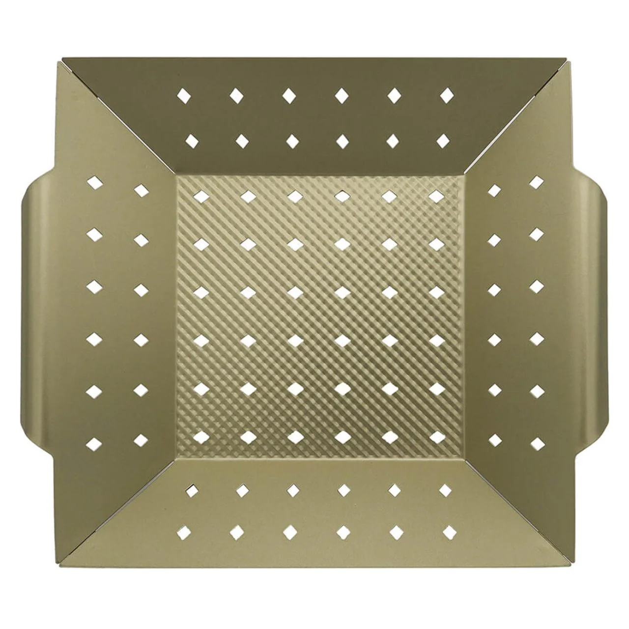 Non-Stick Vintage Gold Embossed Wok Grill Topper