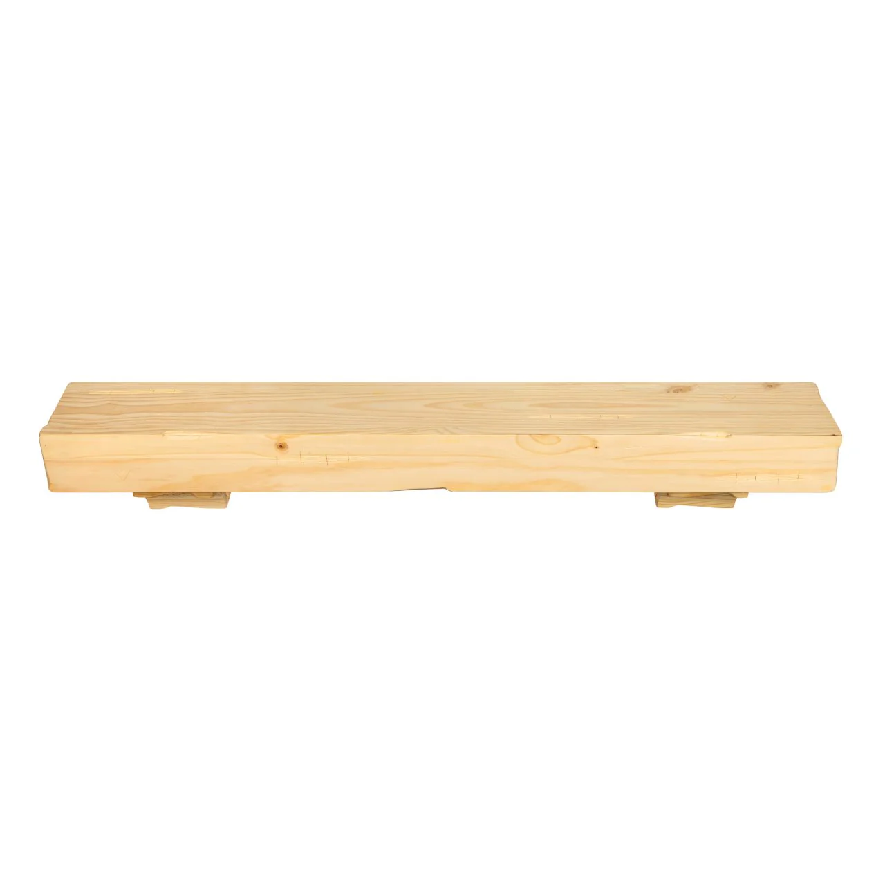 72" Shenandoah Unfinished Fireplace Shelf by Pearl Mantels - Image 9