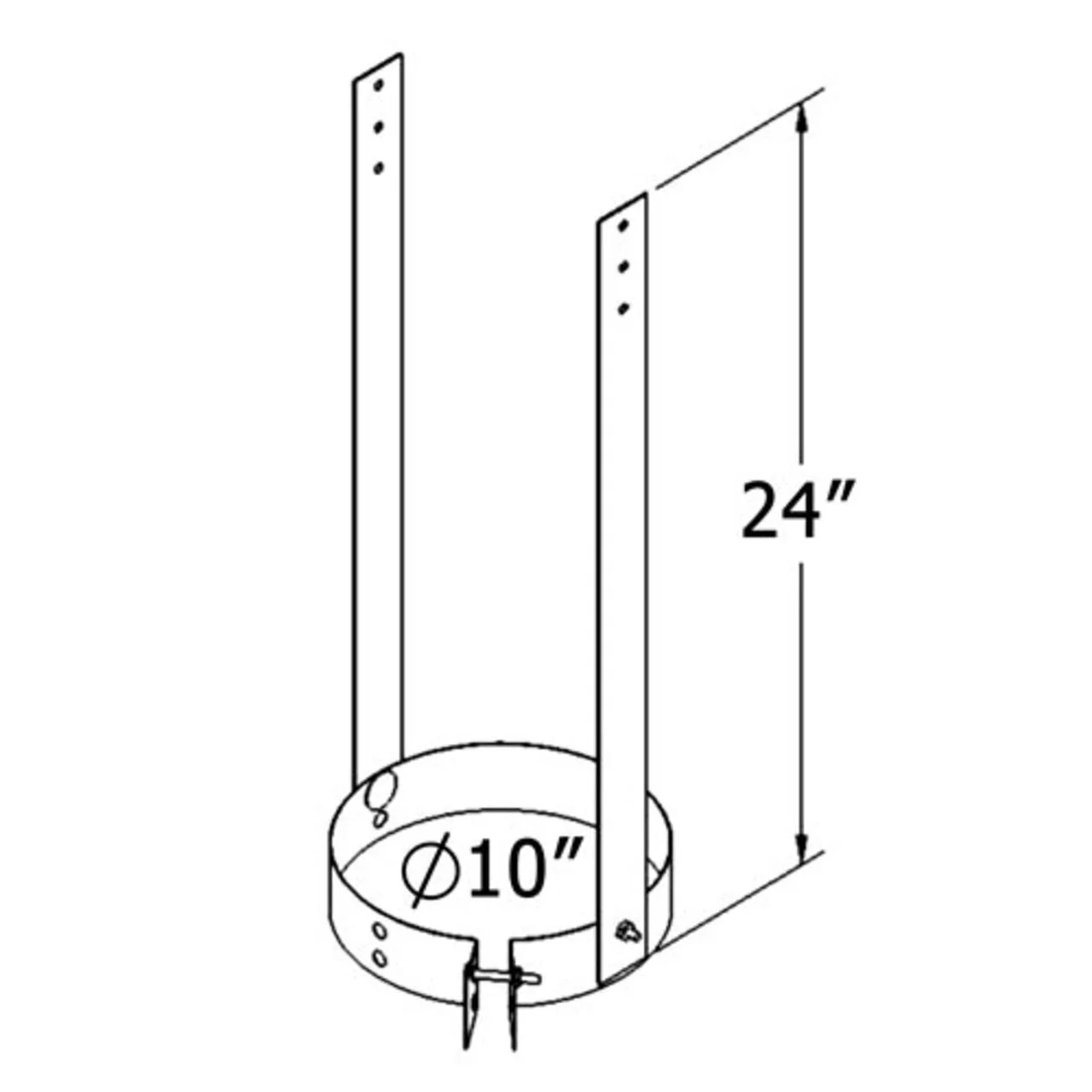 8" Shasta Vent 30 Degree Elbow Kit - Image 2