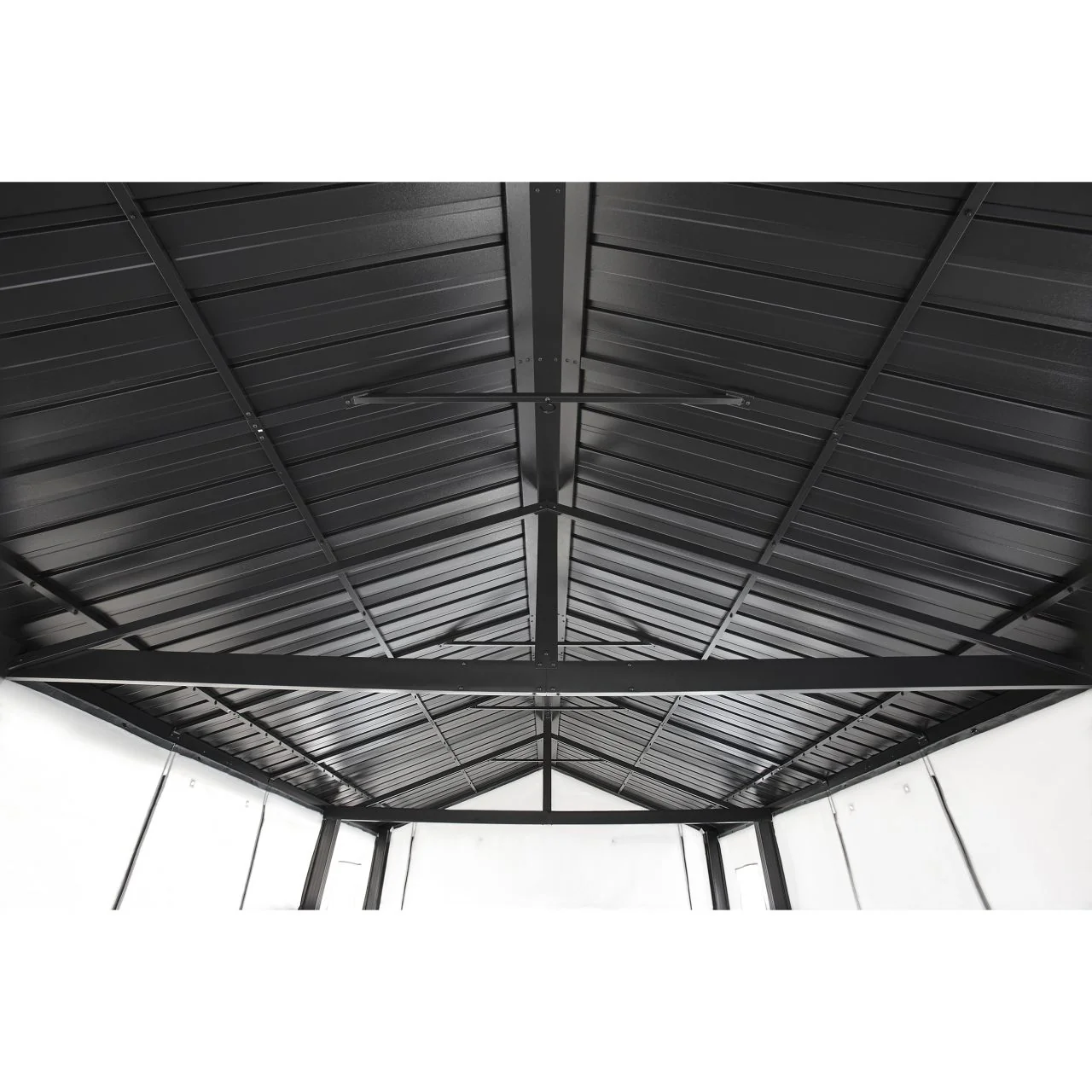 Samara 12' x 20' Carport Enclosure Kit - Gray - Image 2