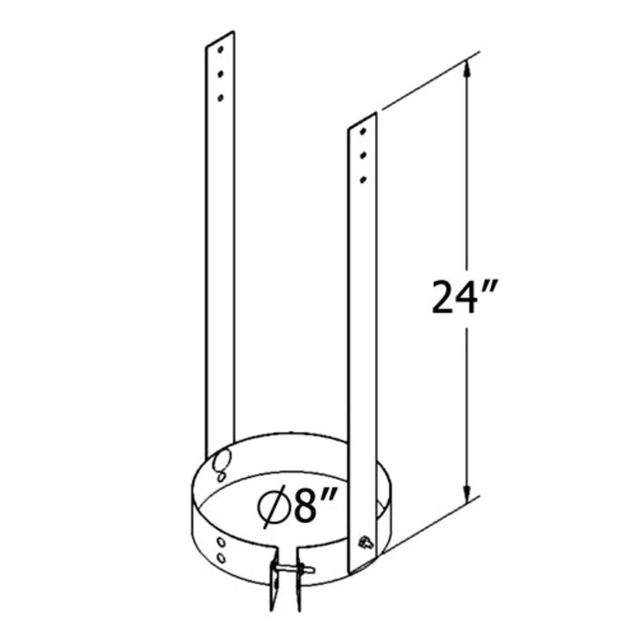 6" Shasta Vent 15 Degree Elbow Kit - Image 4