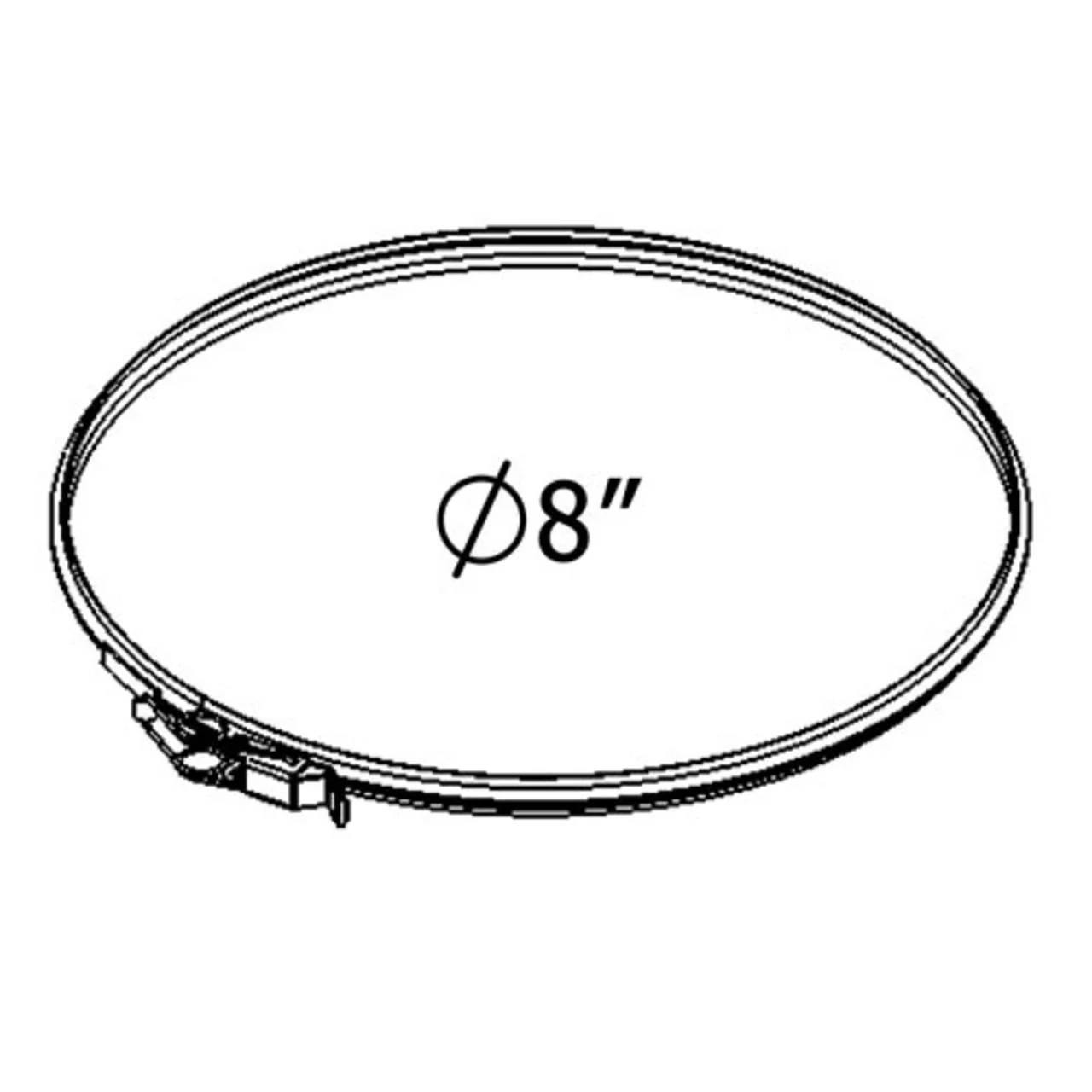 Shasta Vent 6 Inch Locking Band - Image 2
